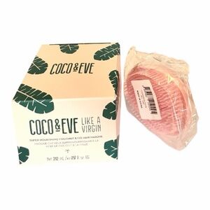 Coco & Eve Like a Virgin Hair Mask + Tangle Tamer Brush Set NIB